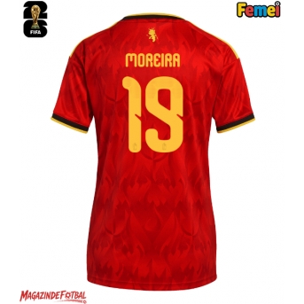 Belgia Diego Moreira #19 Echipament de Fotbal Replică Mondial 2026 Femei Acasa